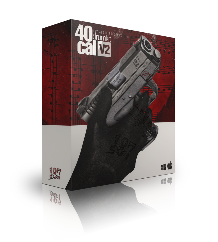 40 Cal V2 Drumkit - Sonic Sound Supply - drum kits, construction kits, vst, loops and samples, free producer kits, producer sounds, make beats