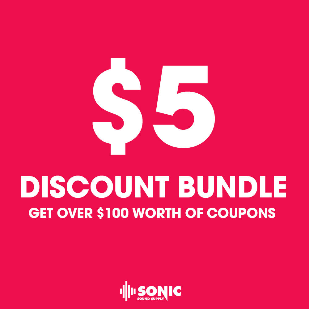 $5 DISCOUNT BUNDLE - Sonic Sound Supply - drum kits, construction kits, vst, loops and samples, free producer kits, producer sounds, make beats