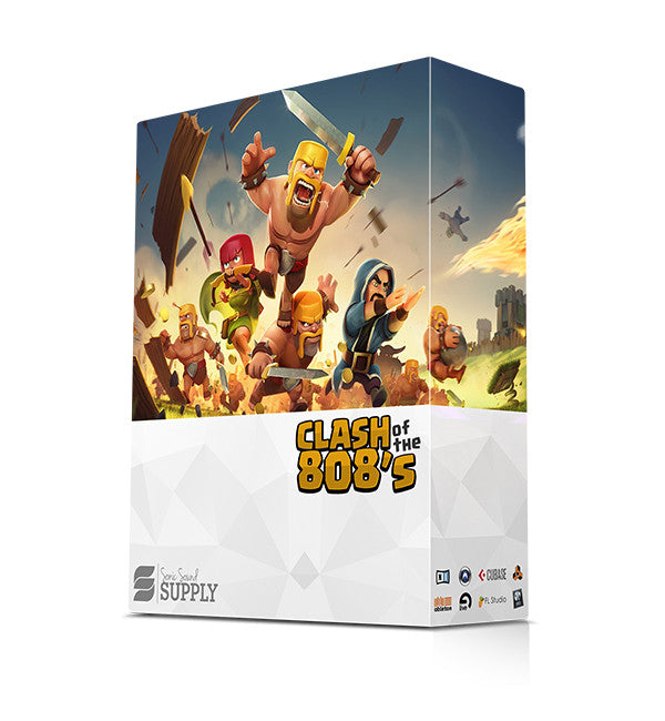 CLASH OF 808S - Sonic Sound Supply - drum kits, construction kits, vst, loops and samples, free producer kits, producer sounds, make beats