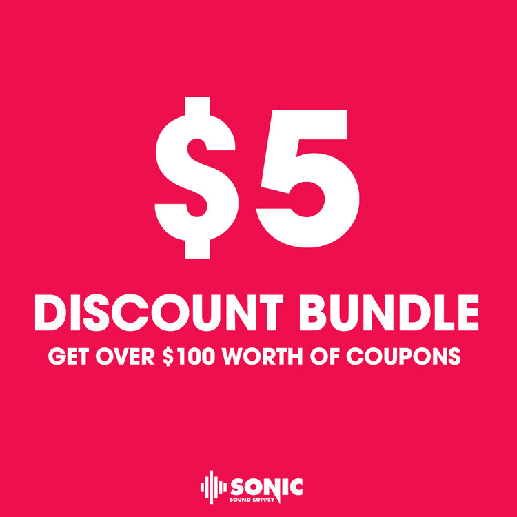 $5 DISCOUNT BUNDLE - Sonic Sound Supply - drum kits, construction kits, vst, loops and samples, free producer kits, producer sounds, make beats