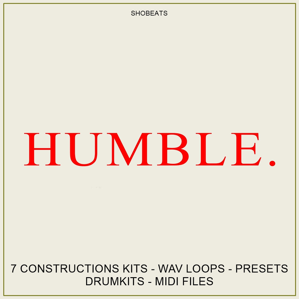HUMBLE - Sonic Sound Supply - drum kits, construction kits, vst, loops and samples, free producer kits, producer sounds, make beats