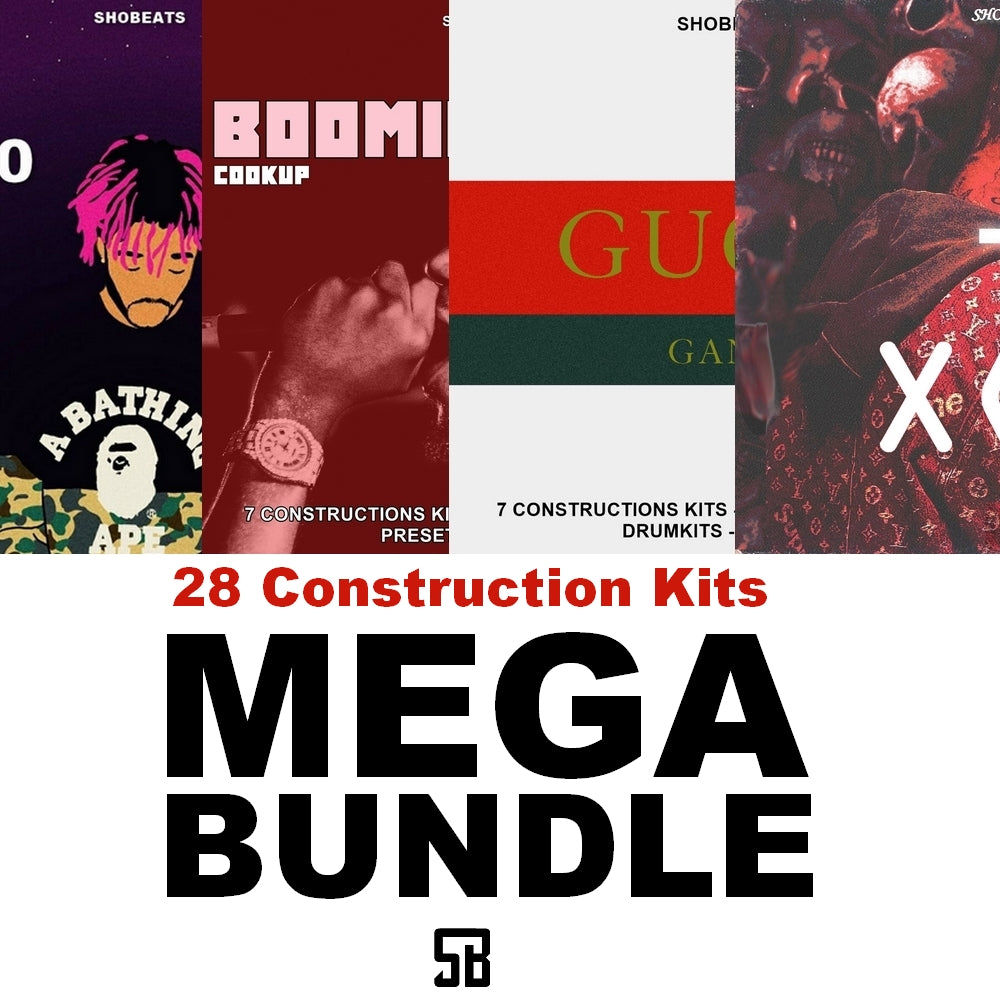 MEGA Bundle - Sonic Sound Supply - drum kits, construction kits, vst, loops and samples, free producer kits, producer sounds, make beats