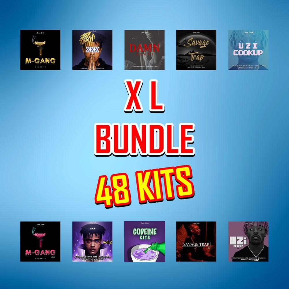 XL BUNDLE - Sonic Sound Supply - drum kits, construction kits, vst, loops and samples, free producer kits, producer sounds, make beats