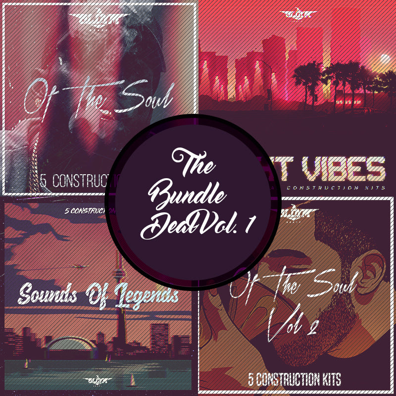 The Bundle Deal Vol 1 - Sonic Sound Supply - drum kits, construction kits, vst, loops and samples, free producer kits, producer sounds, make beats