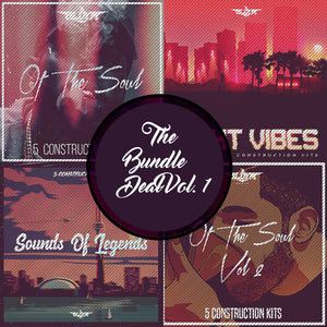 The Bundle Deal Vol 1 - Sonic Sound Supply - drum kits, construction kits, vst, loops and samples, free producer kits, producer sounds, make beats