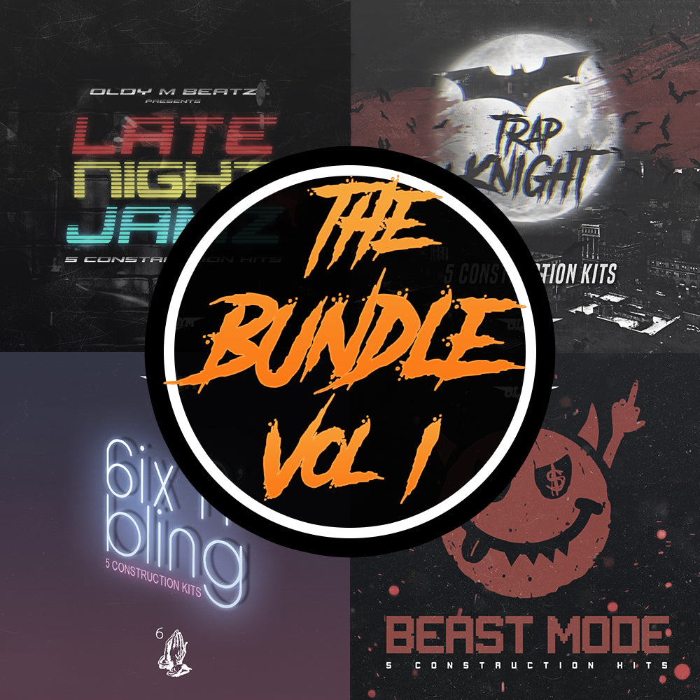 The Bundle Vol 1 - Sonic Sound Supply - drum kits, construction kits, vst, loops and samples, free producer kits, producer sounds, make beats