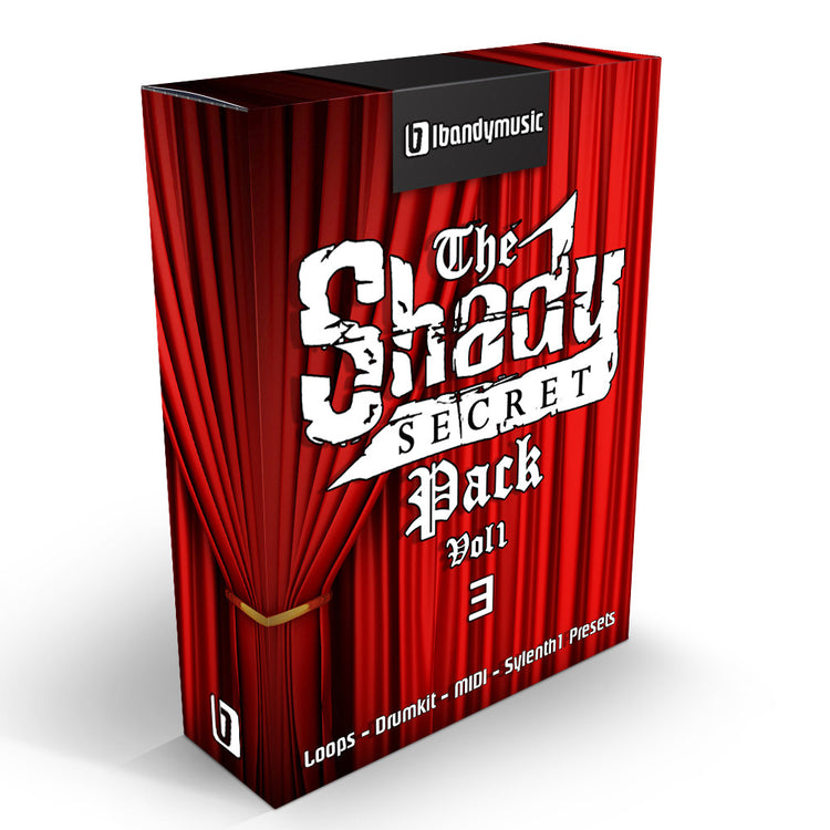 Shady Secret Vol 1 - Sonic Sound Supply - drum kits, construction kits, vst, loops and samples, free producer kits, producer sounds, make beats