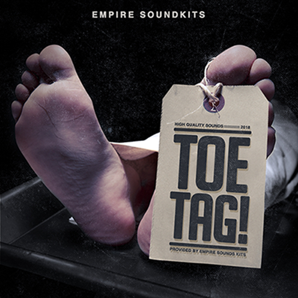 Toe Tag - Sonic Sound Supply - drum kits, construction kits, vst, loops and samples, free producer kits, producer sounds, make beats