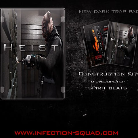 Heist - Sonic Sound Supply - drum kits, construction kits, vst, loops and samples, free producer kits, producer sounds, make beats